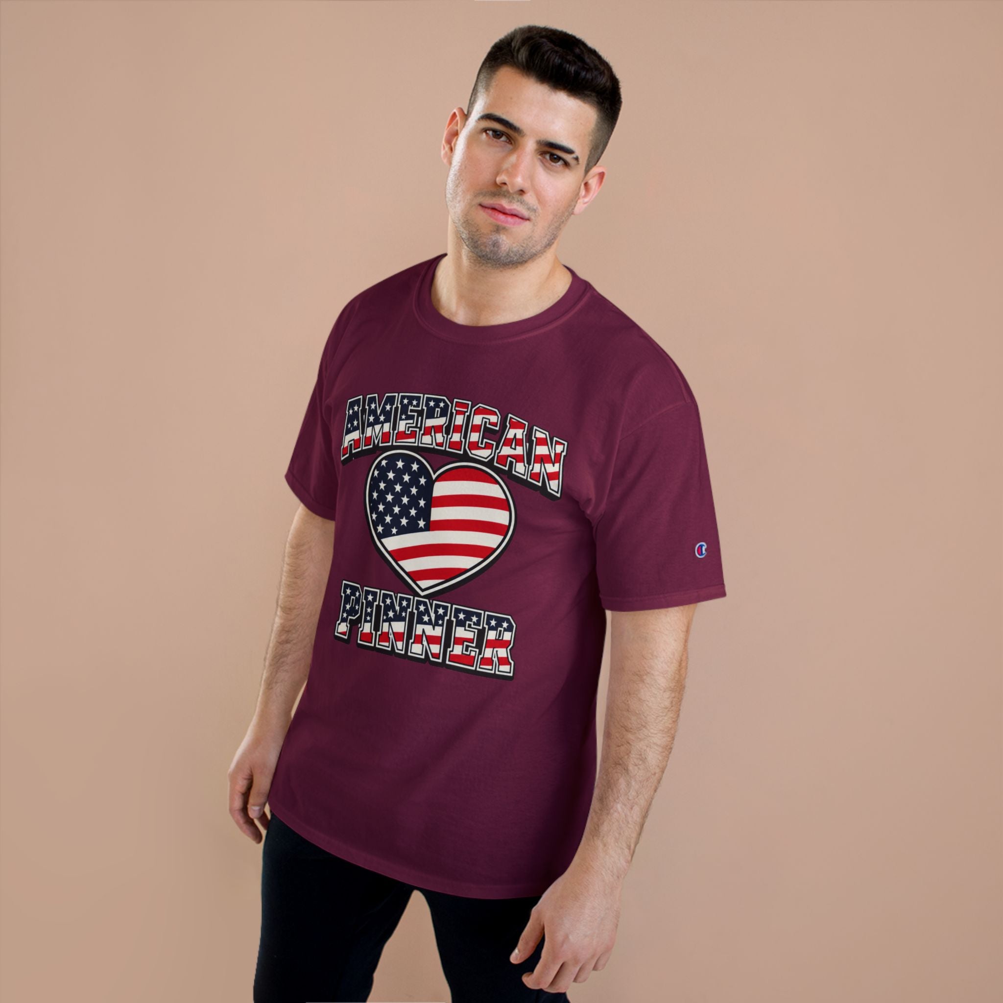 "AMERICAN PINNER"- Tee