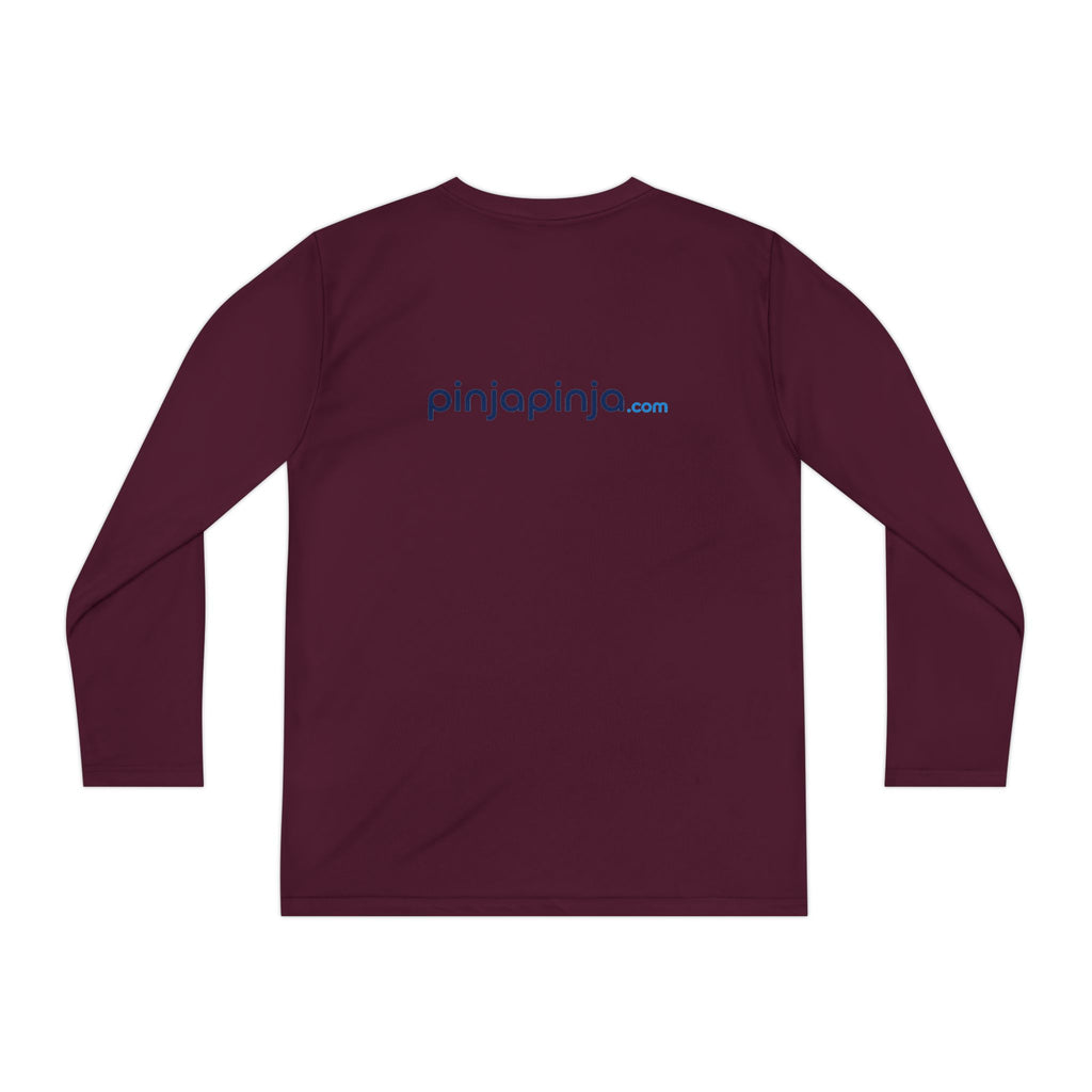 Youth Long Sleeve Tee — "American Pinner" Patriotic Competitor Shirt