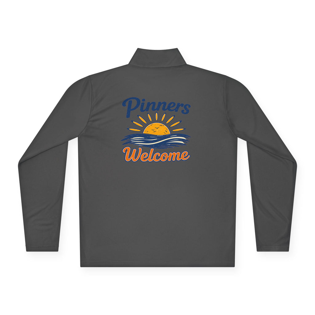 "Pinners Welcome" - Quarter-Zip Pullover