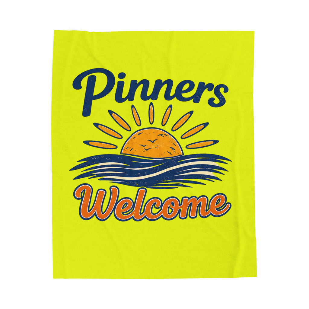 BEACH BLANKET - "Pinners Welcome"