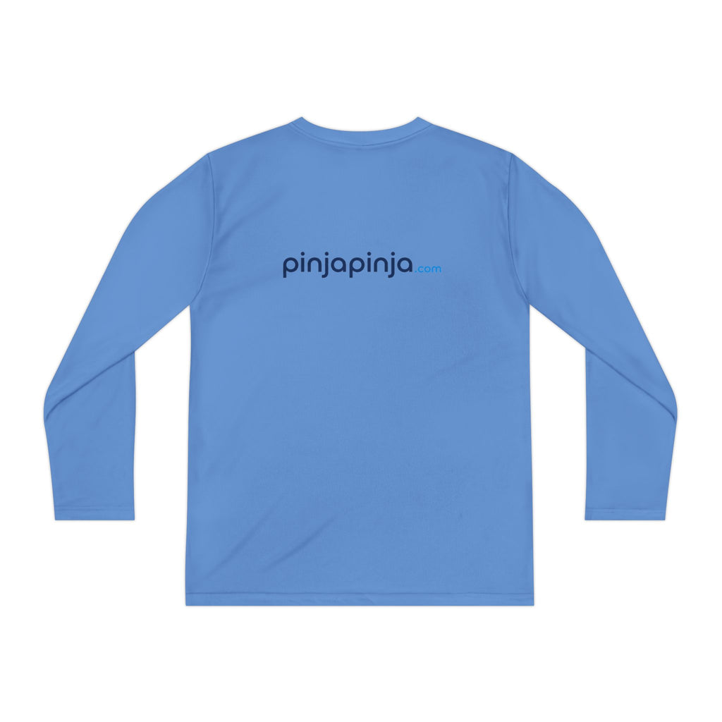 Youth Long Sleeve Tee — "American Pinner" Patriotic Competitor Shirt