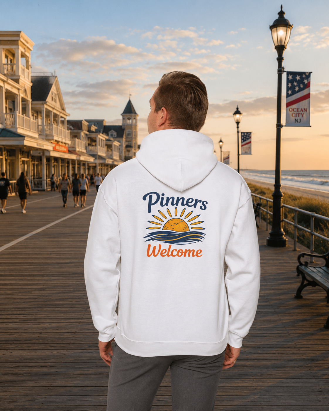 "Wrestle OCNJ" -  Heavy Blend™ Hooded Sweatshirt