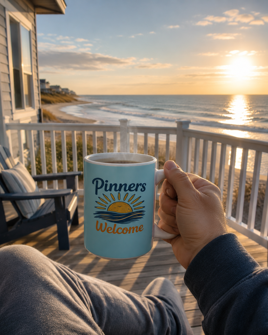 "Pinners Welcome" 15oz Ceramic Mug