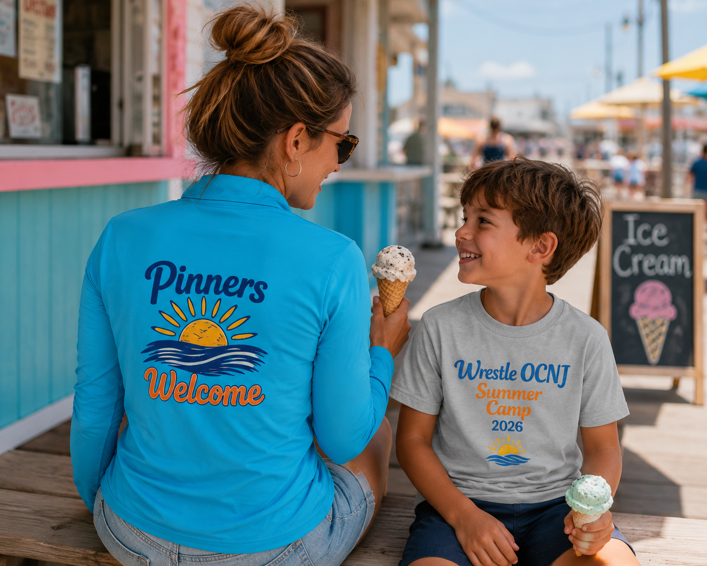 "Pinners Welcome" - Quarter-Zip Pullover