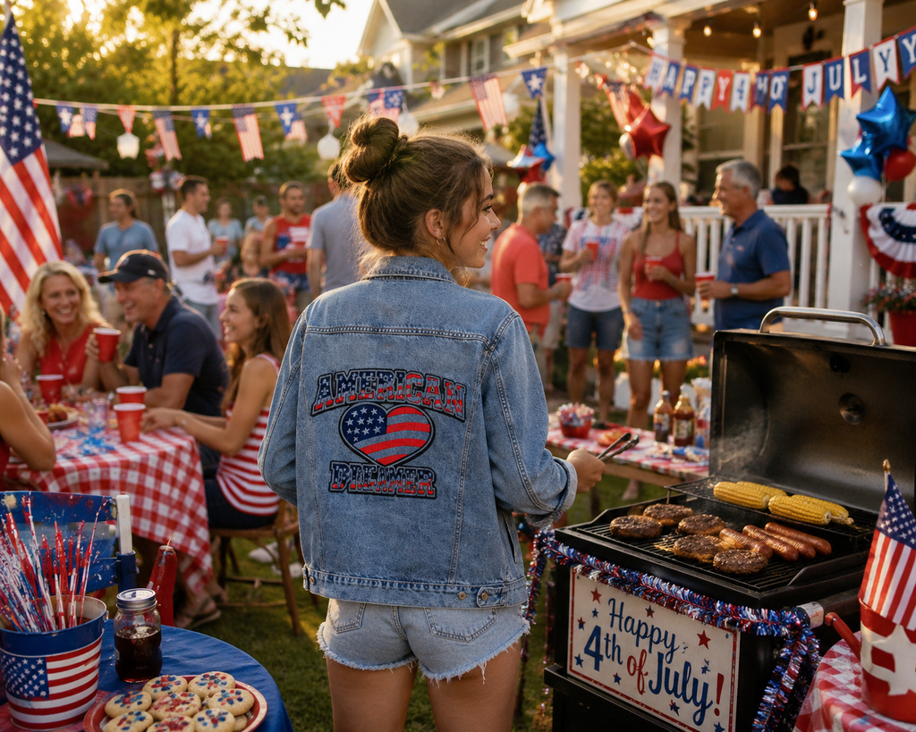 Denim Jacket — 'American Pinner"