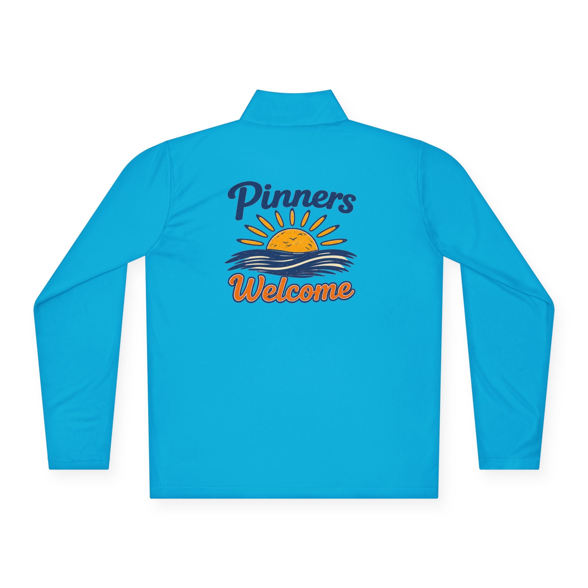 "Pinners Welcome" - Quarter-Zip Pullover