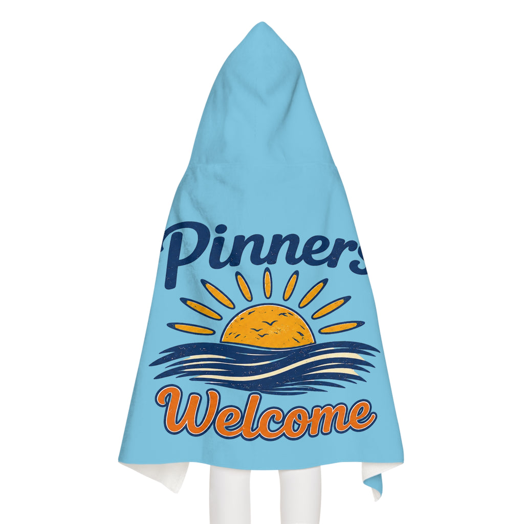 Youth Hooded Towel - BEACH! HOME! POOL!