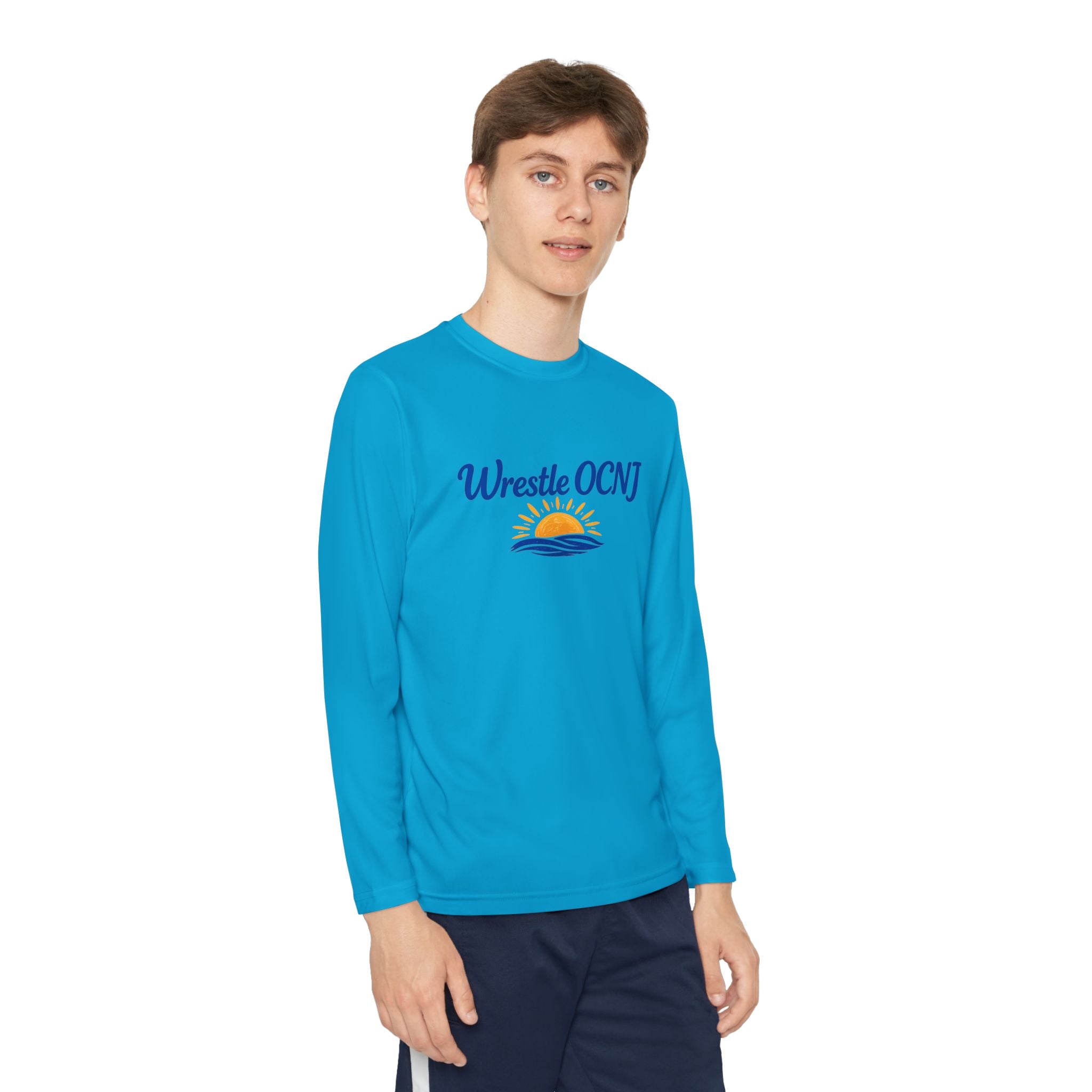 YOUTH Long Sleeve "Wrestle OCNJ"
