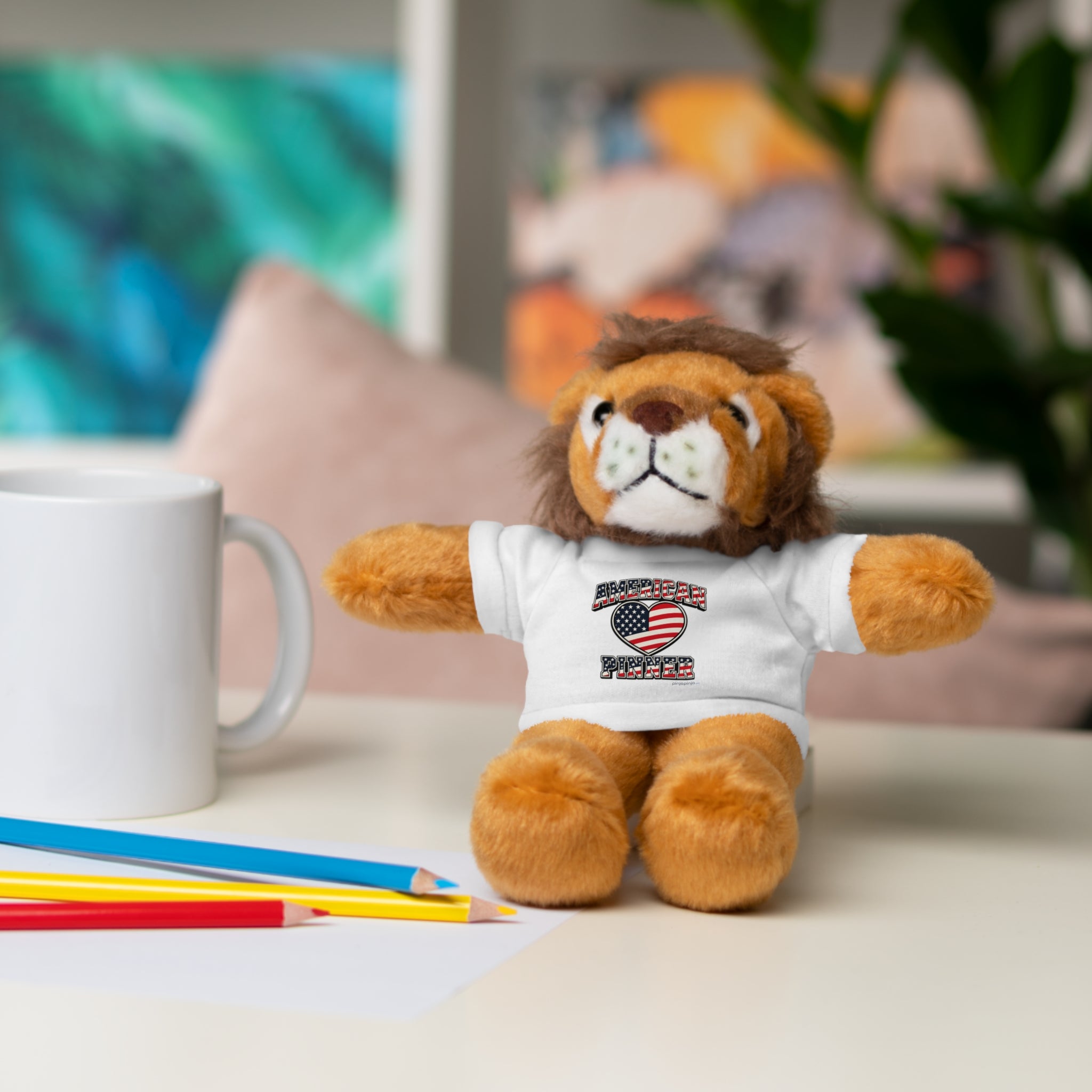 LUCKY - "AMERICAN PINNER" -  Teddy Bear with Tee