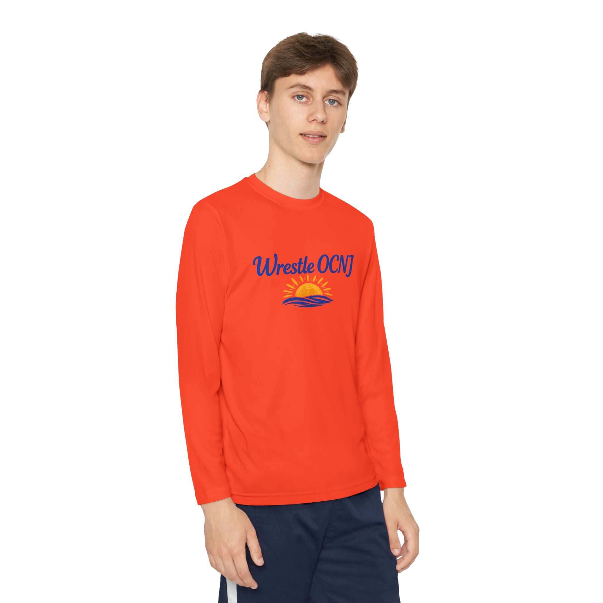 YOUTH Long Sleeve "Wrestle OCNJ"