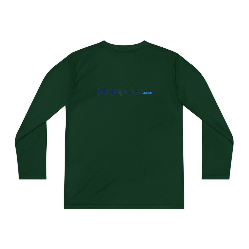 Youth Long Sleeve Tee — "American Pinner" Patriotic Competitor Shirt