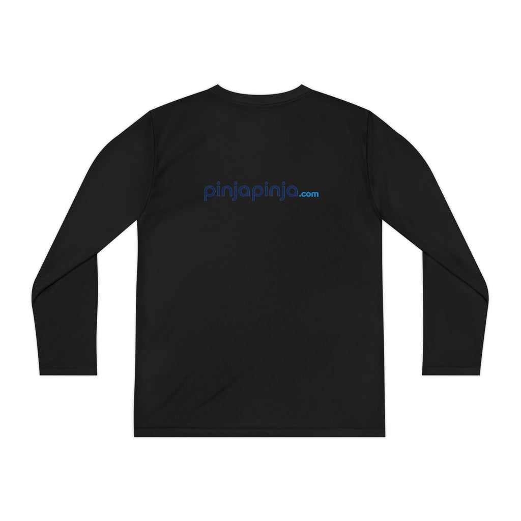 Youth Long Sleeve Tee — "American Pinner" Patriotic Competitor Shirt