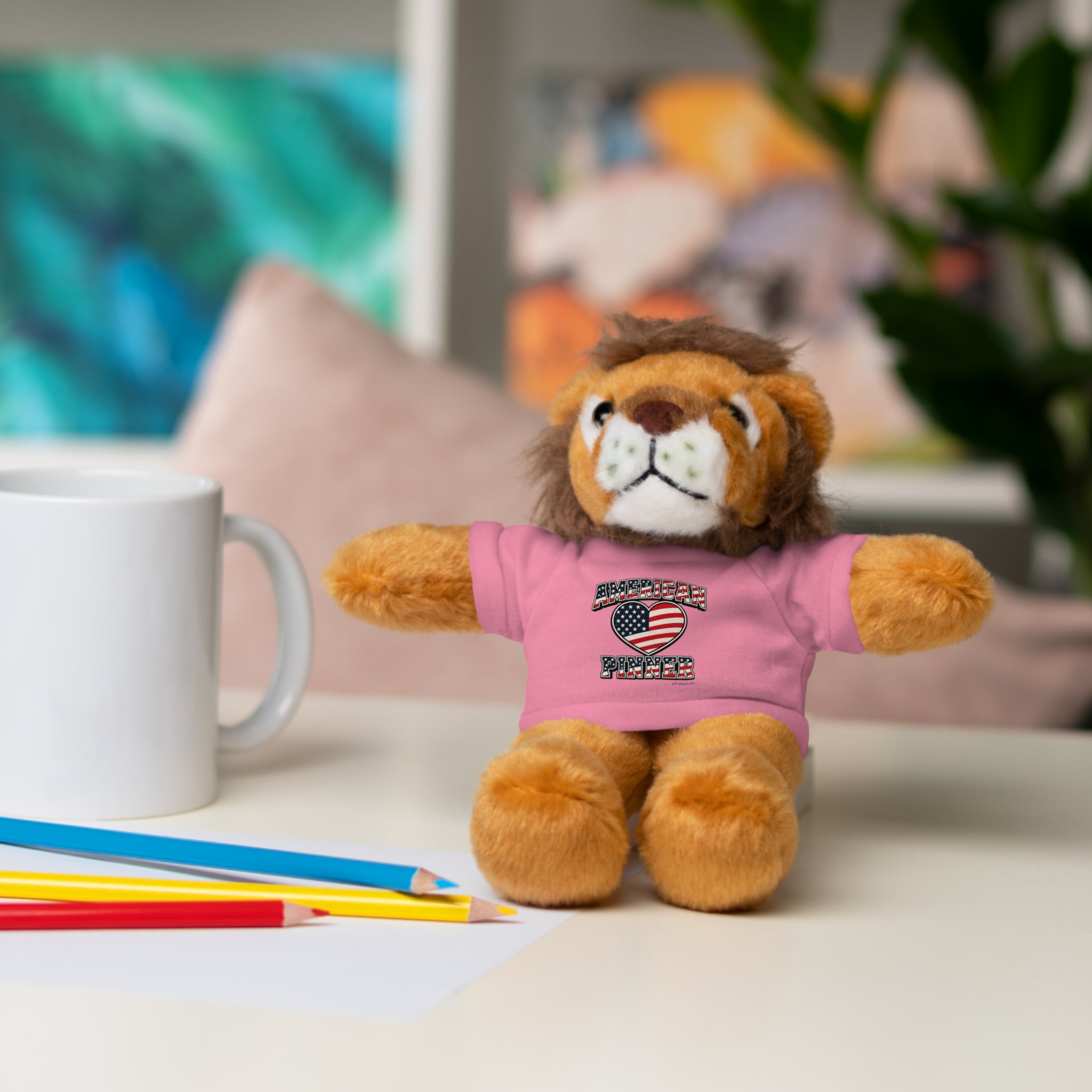 LUCKY - "AMERICAN PINNER" -  Teddy Bear with Tee