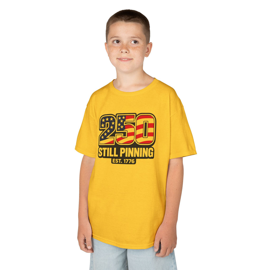 Kids T-Shirt - "250 Still Pinning"