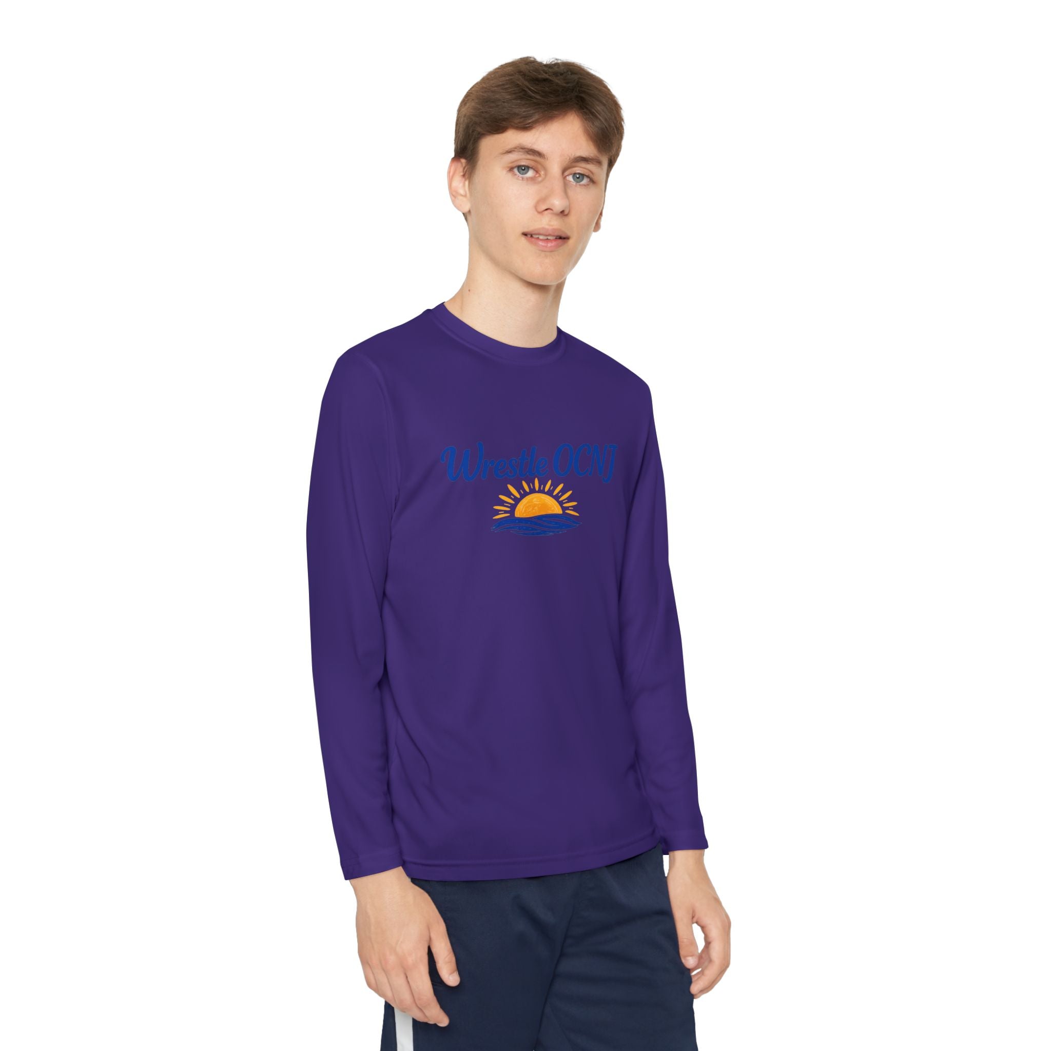 YOUTH Long Sleeve "Wrestle OCNJ"