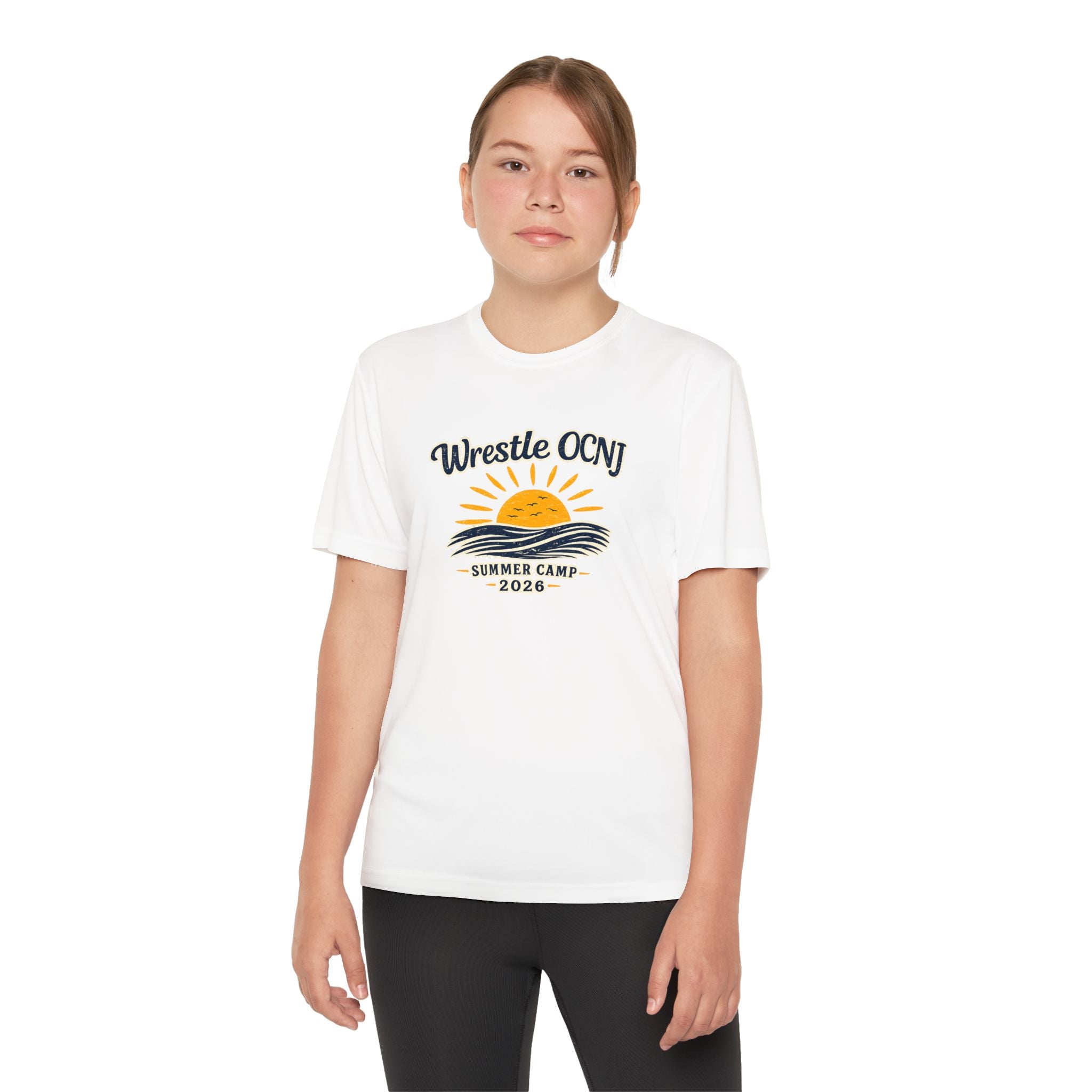 (GIRLS) - Wrestle OCNJ Summer Camp 2026 Youth T‑Shirt