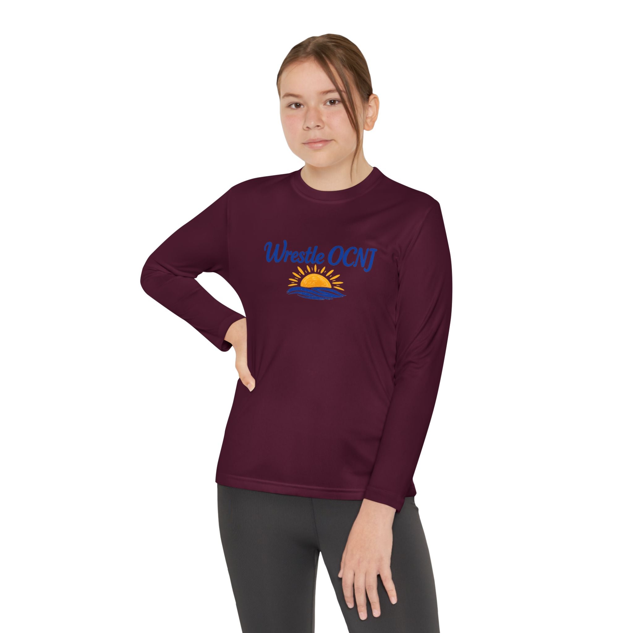 YOUTH Long Sleeve "Wrestle OCNJ"