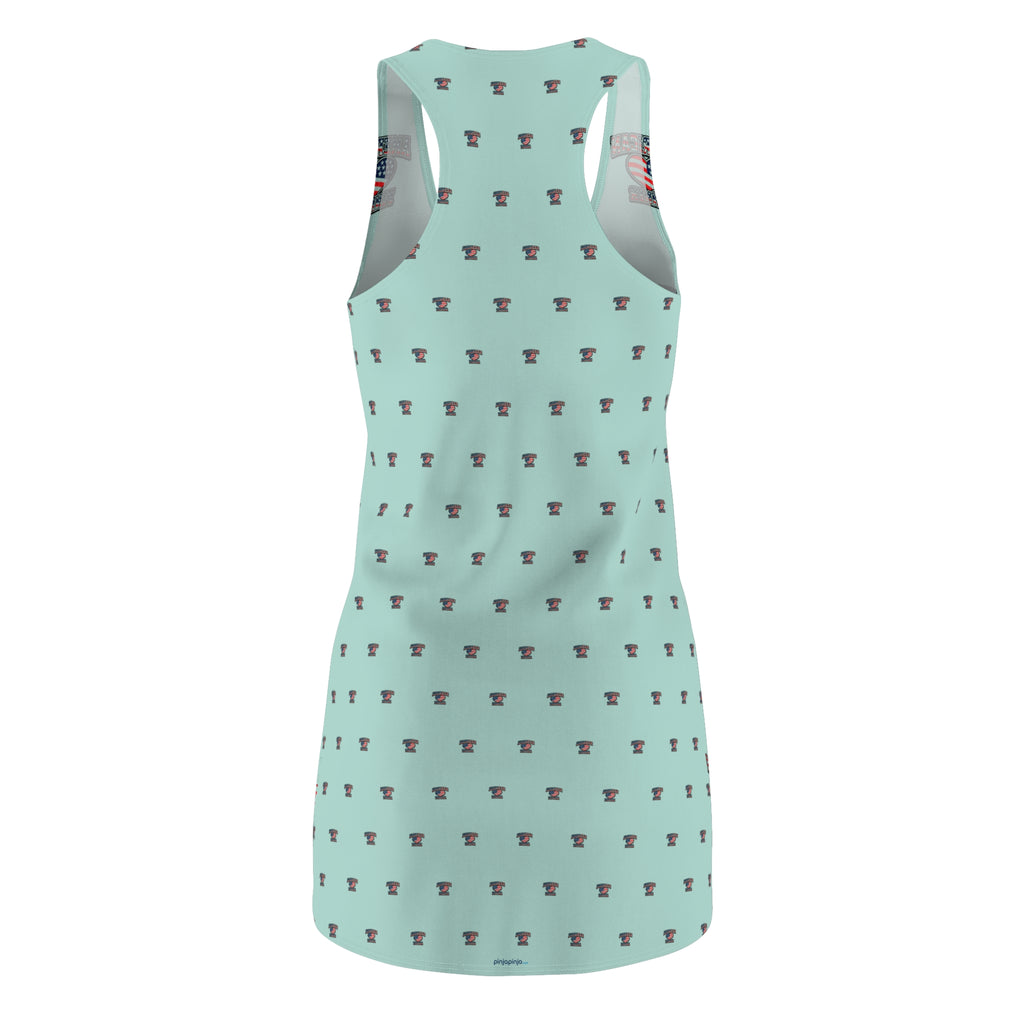 "AMERICAN PINNER" - Racerback Dress - THE BLUE