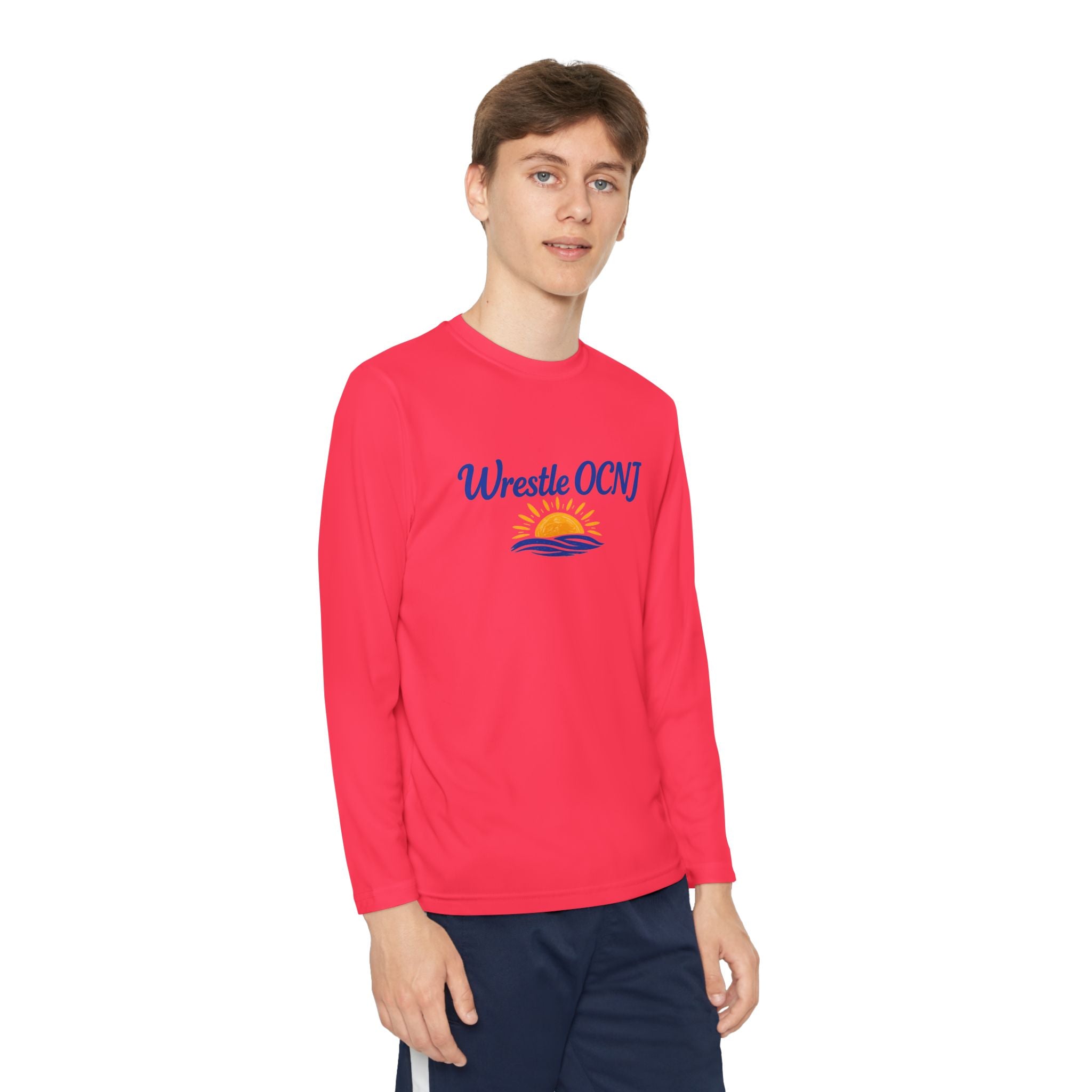 YOUTH Long Sleeve "Wrestle OCNJ"