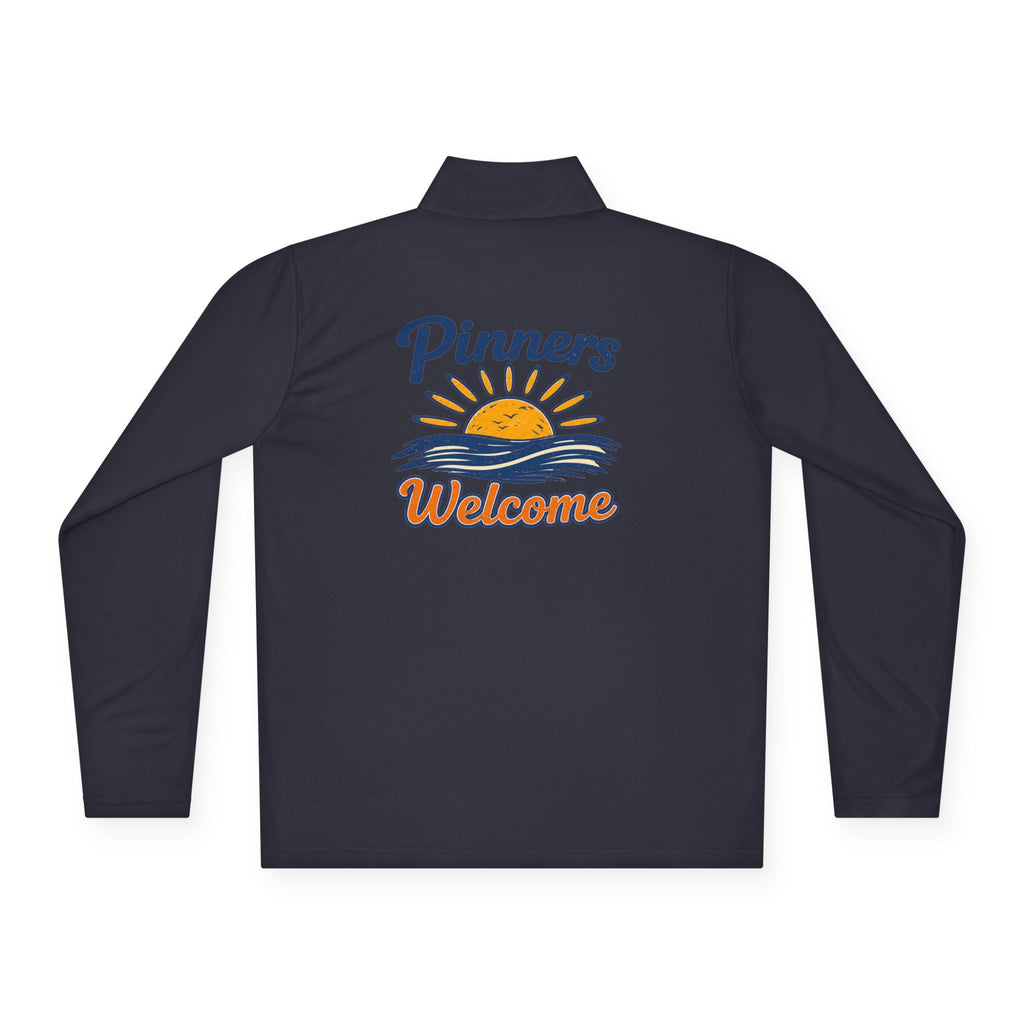 "Pinners Welcome" - Quarter-Zip Pullover