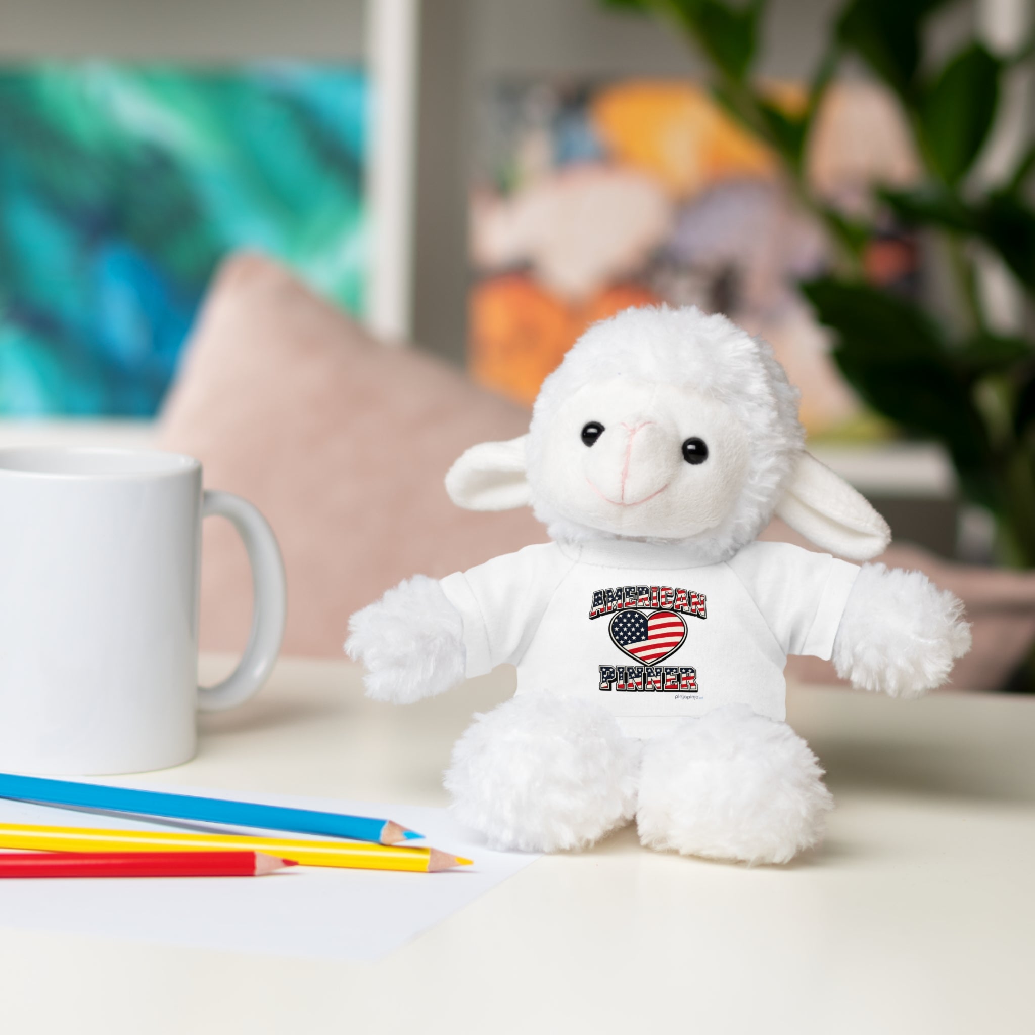 LUCKY - "AMERICAN PINNER" -  Teddy Bear with Tee