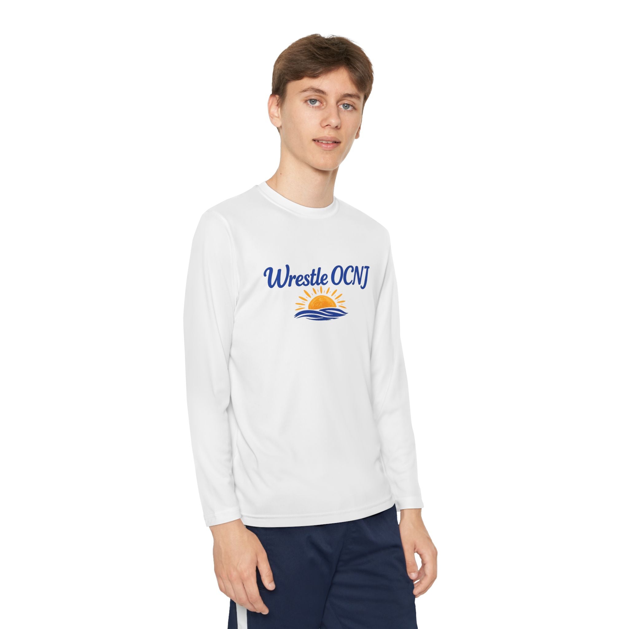 YOUTH Long Sleeve "Wrestle OCNJ"