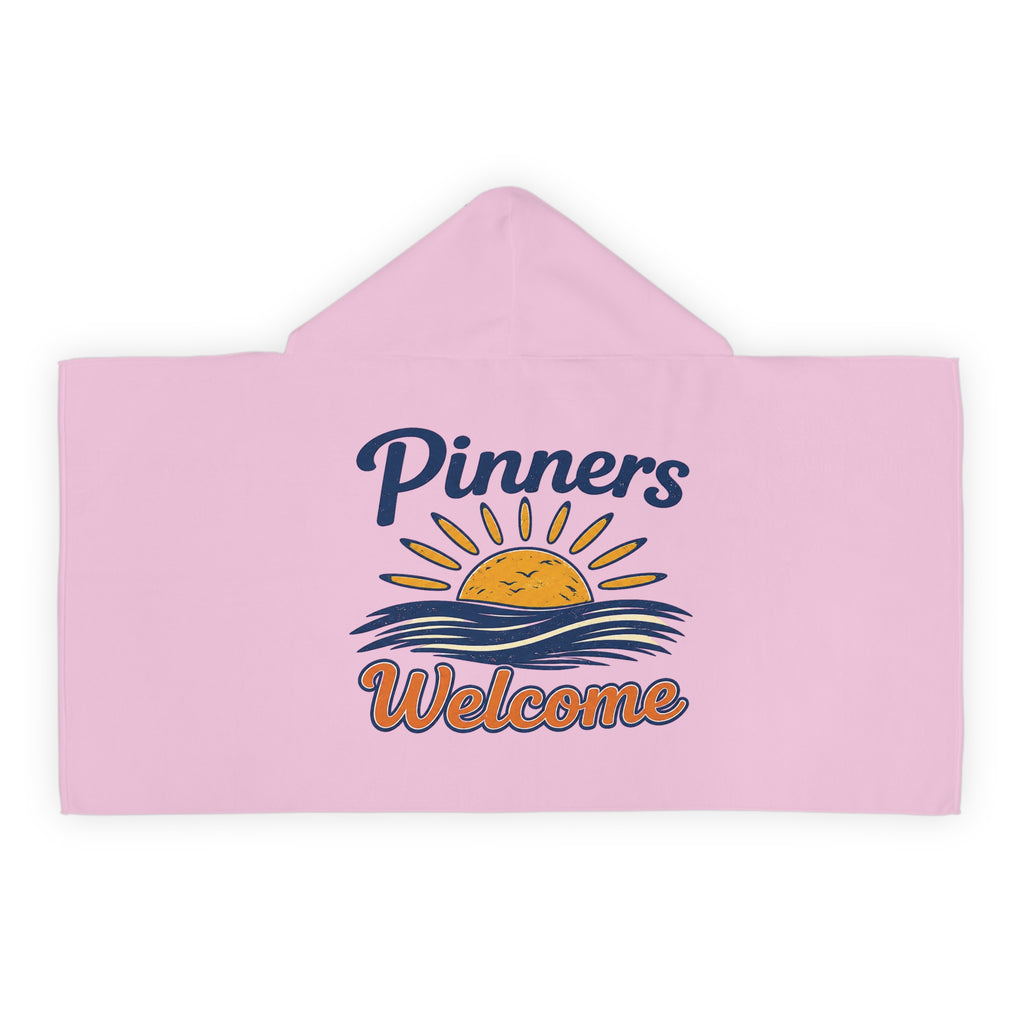 Youth Hooded Towel - BEACH! HOME! POOL!