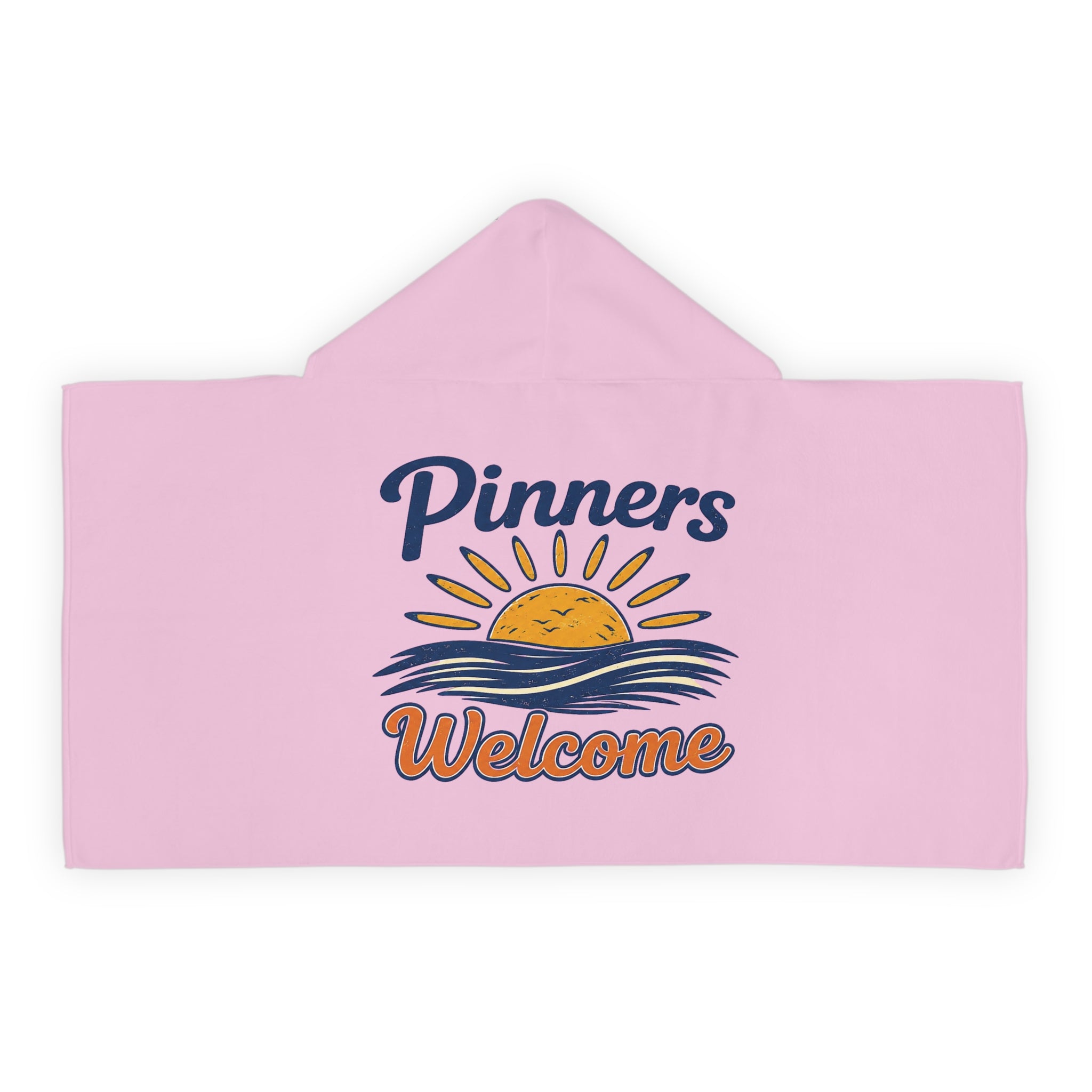 Youth Hooded Towel - BEACH! HOME! POOL!