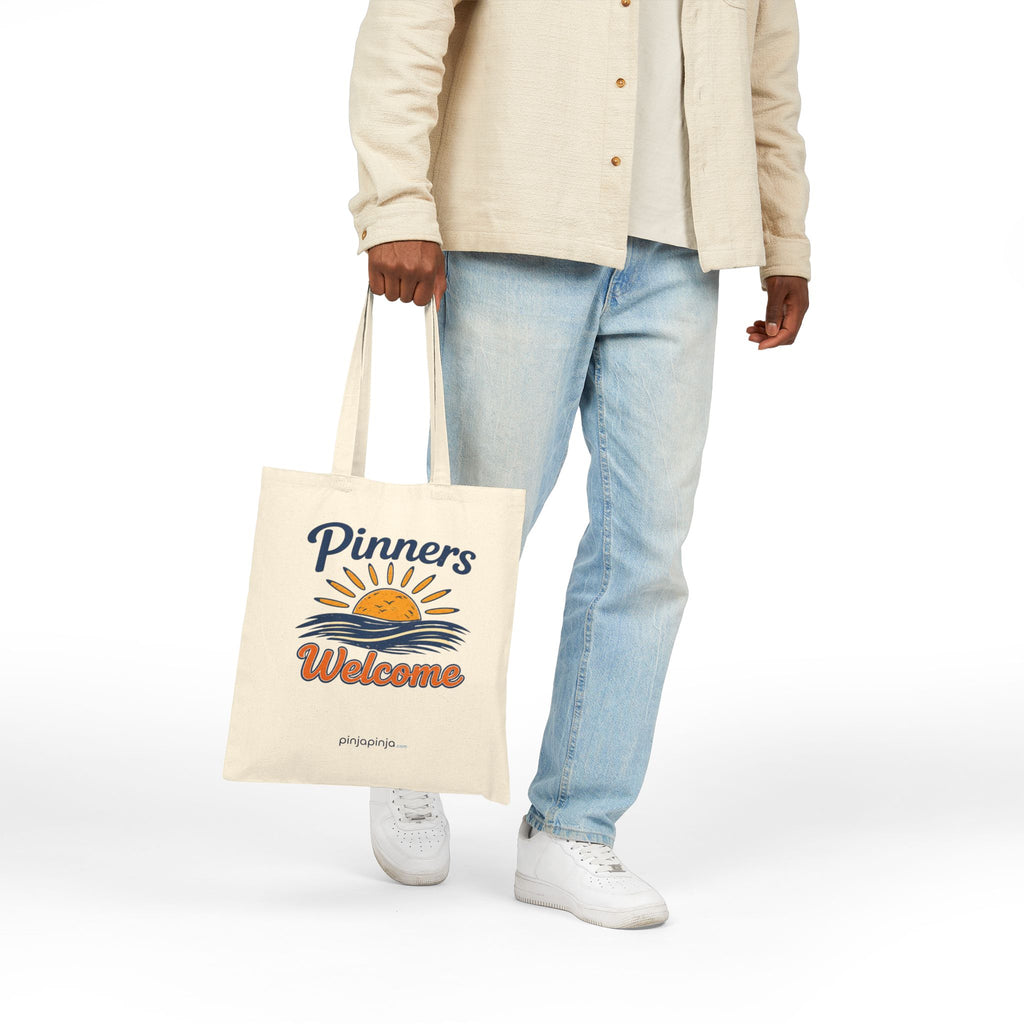 "Pinners Welcome" / "Wrestle OCNJ"  Beach Practice Tournament Tote