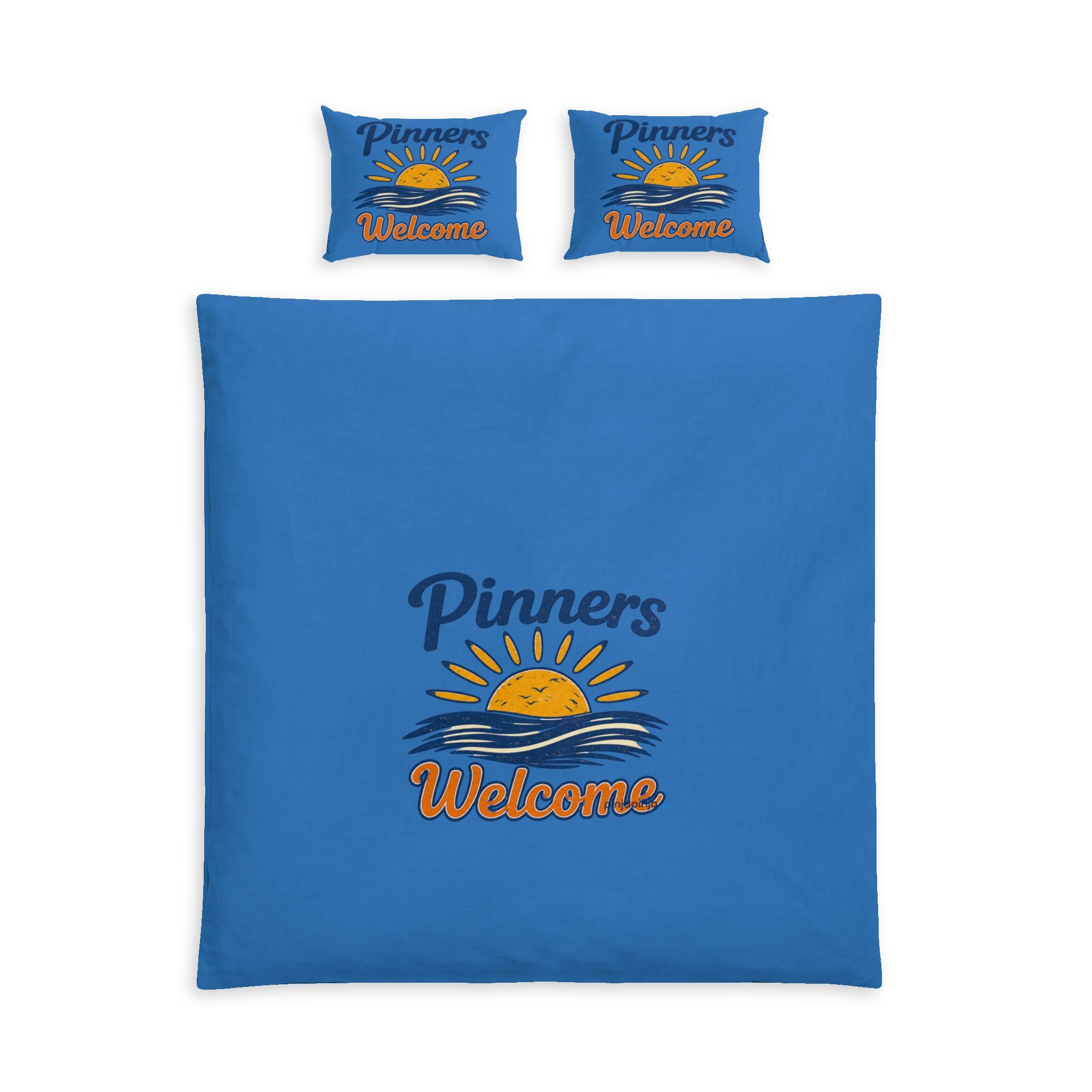 "Pinners Welcome" - Cotton Bed Set - A PINNER'S DREAM