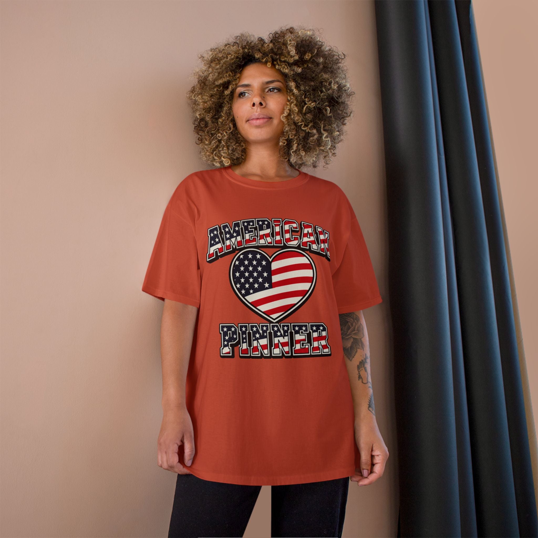"AMERICAN PINNER"- Tee