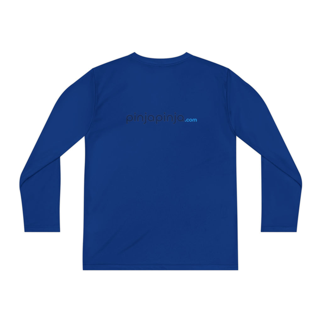 Youth Long Sleeve Tee — "American Pinner" Patriotic Competitor Shirt