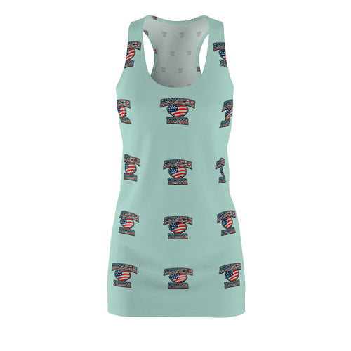 "AMERICAN PINNER" - Racerback Dress - THE BLUE