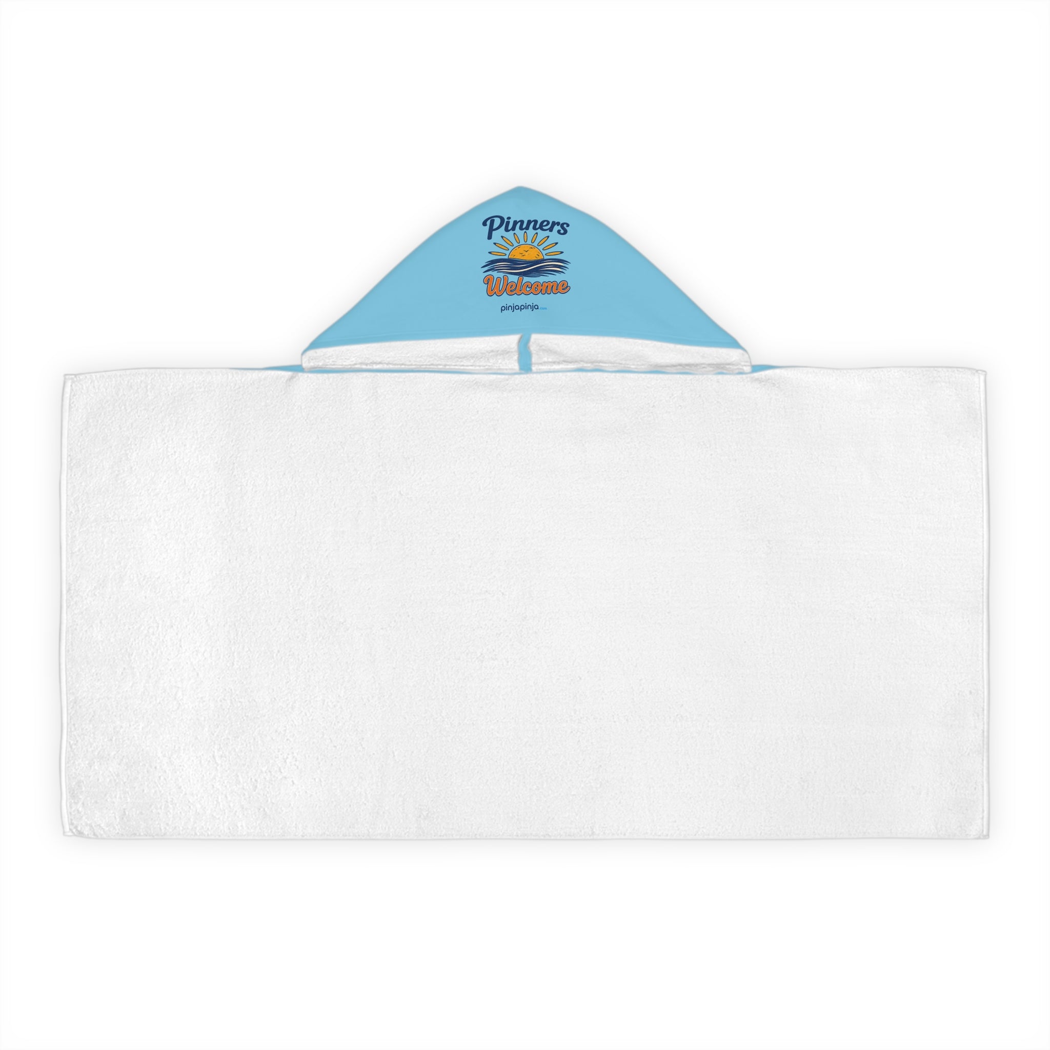 Youth Hooded Towel - BEACH! HOME! POOL!