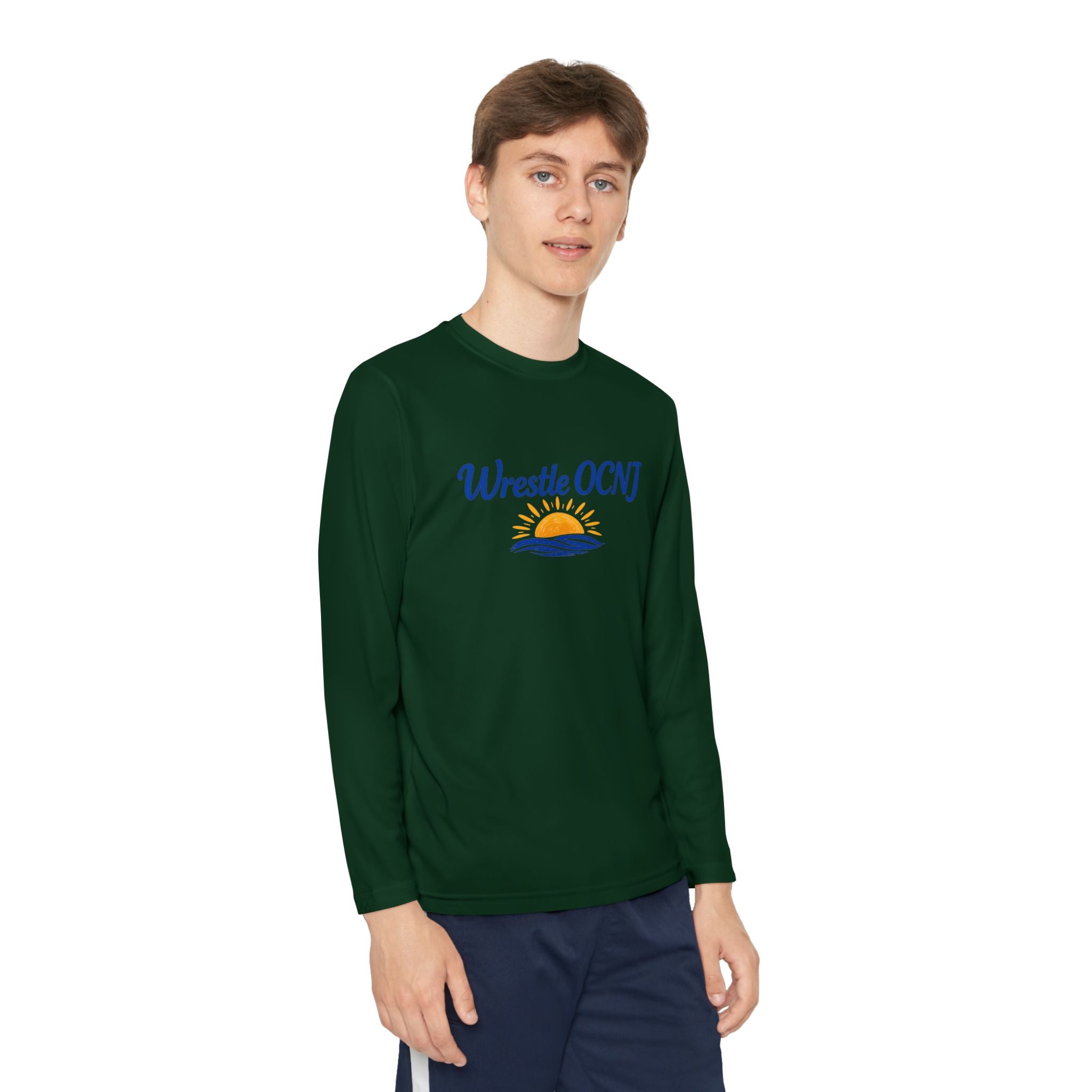 YOUTH Long Sleeve "Wrestle OCNJ"