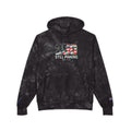 Embroidered! Tie-Dye Hoodie — "250 STILL PINNING" Design