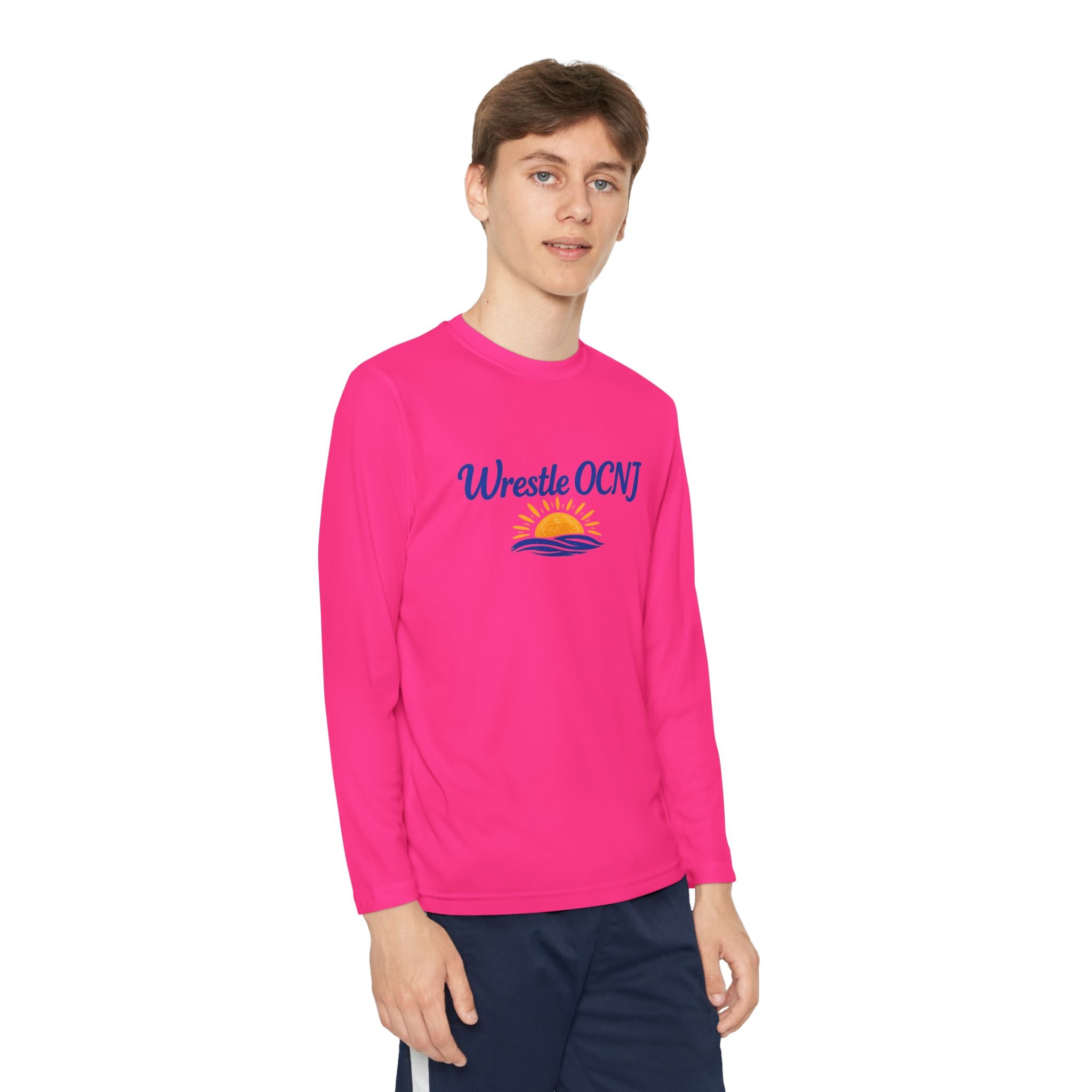 YOUTH Long Sleeve "Wrestle OCNJ"