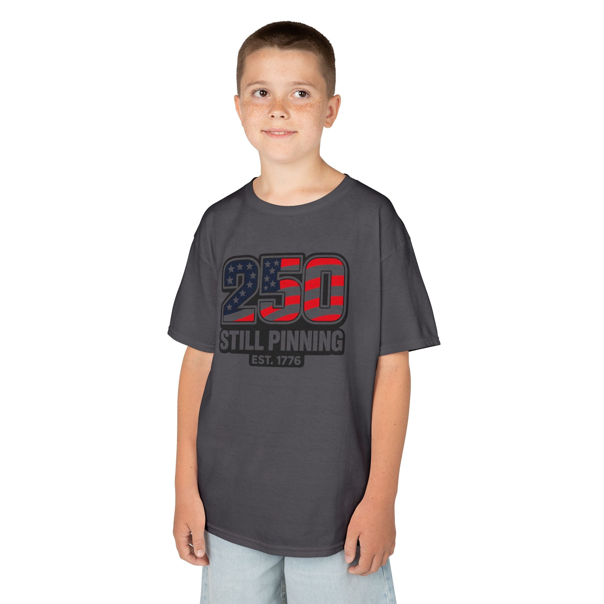 Kids T-Shirt - "250 Still Pinning"