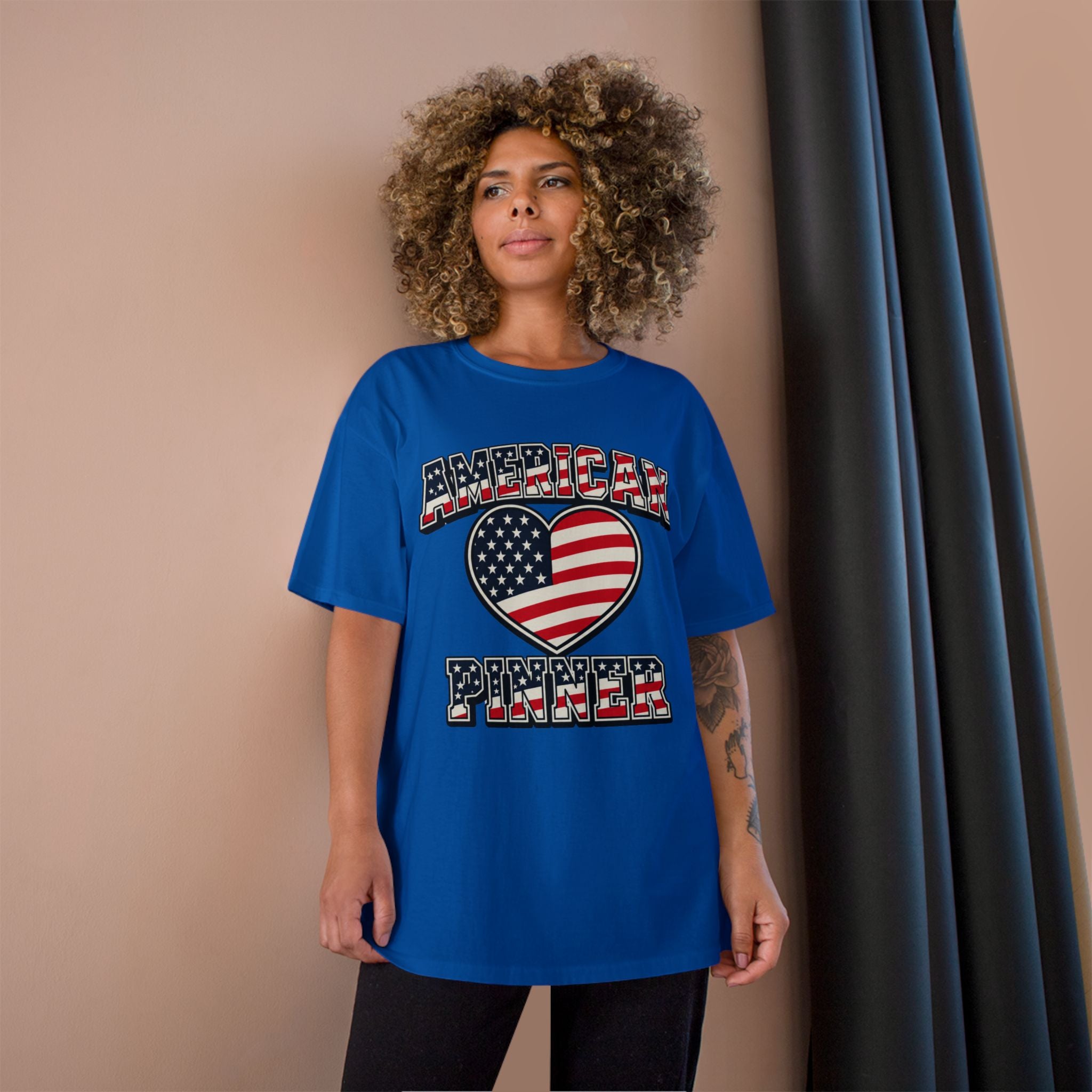 "AMERICAN PINNER"- Tee