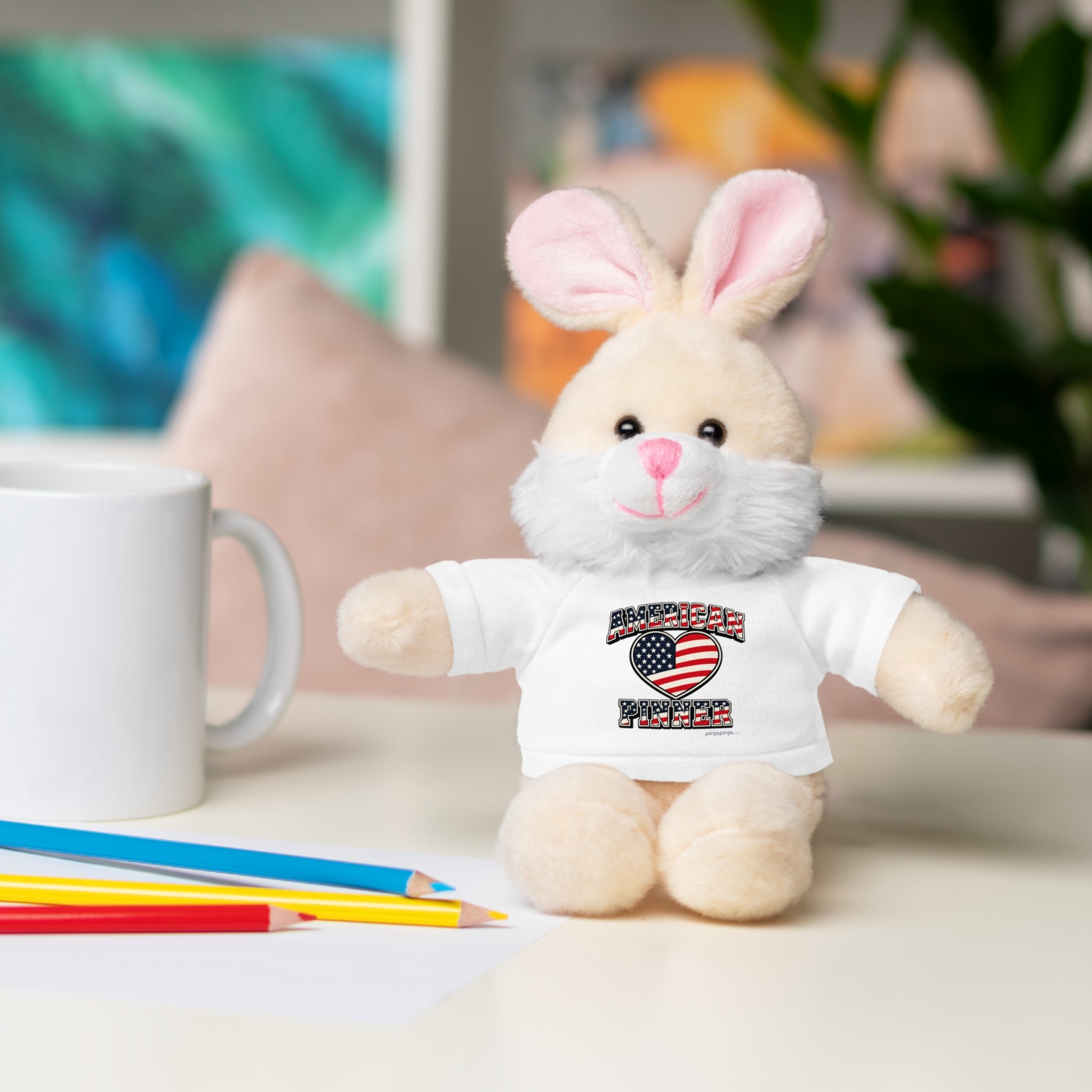 LUCKY - "AMERICAN PINNER" -  Teddy Bear with Tee