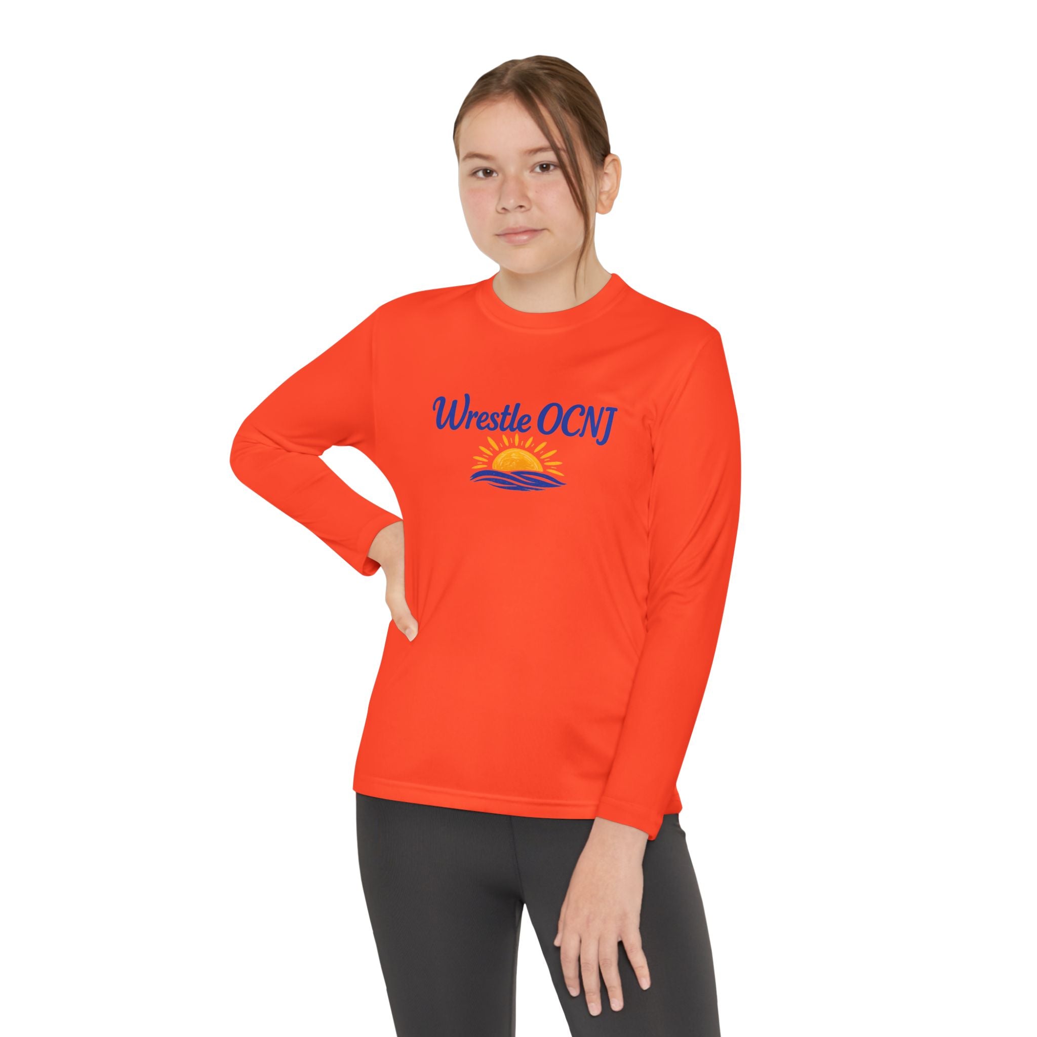 YOUTH Long Sleeve "Wrestle OCNJ"