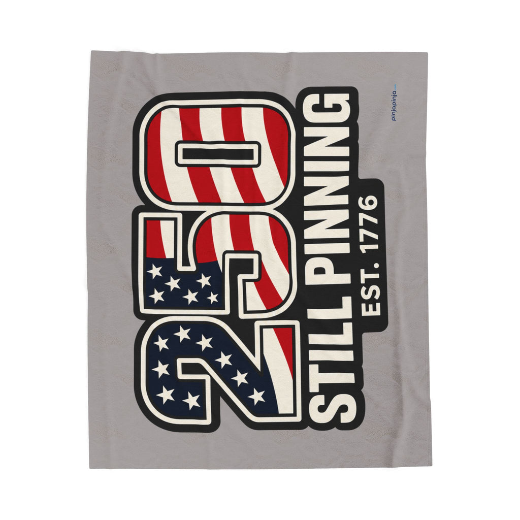 "250 Still Pinning" - Everywhere Softie Blanket — HOME! CAR! TOURNAMENT! BEACH!