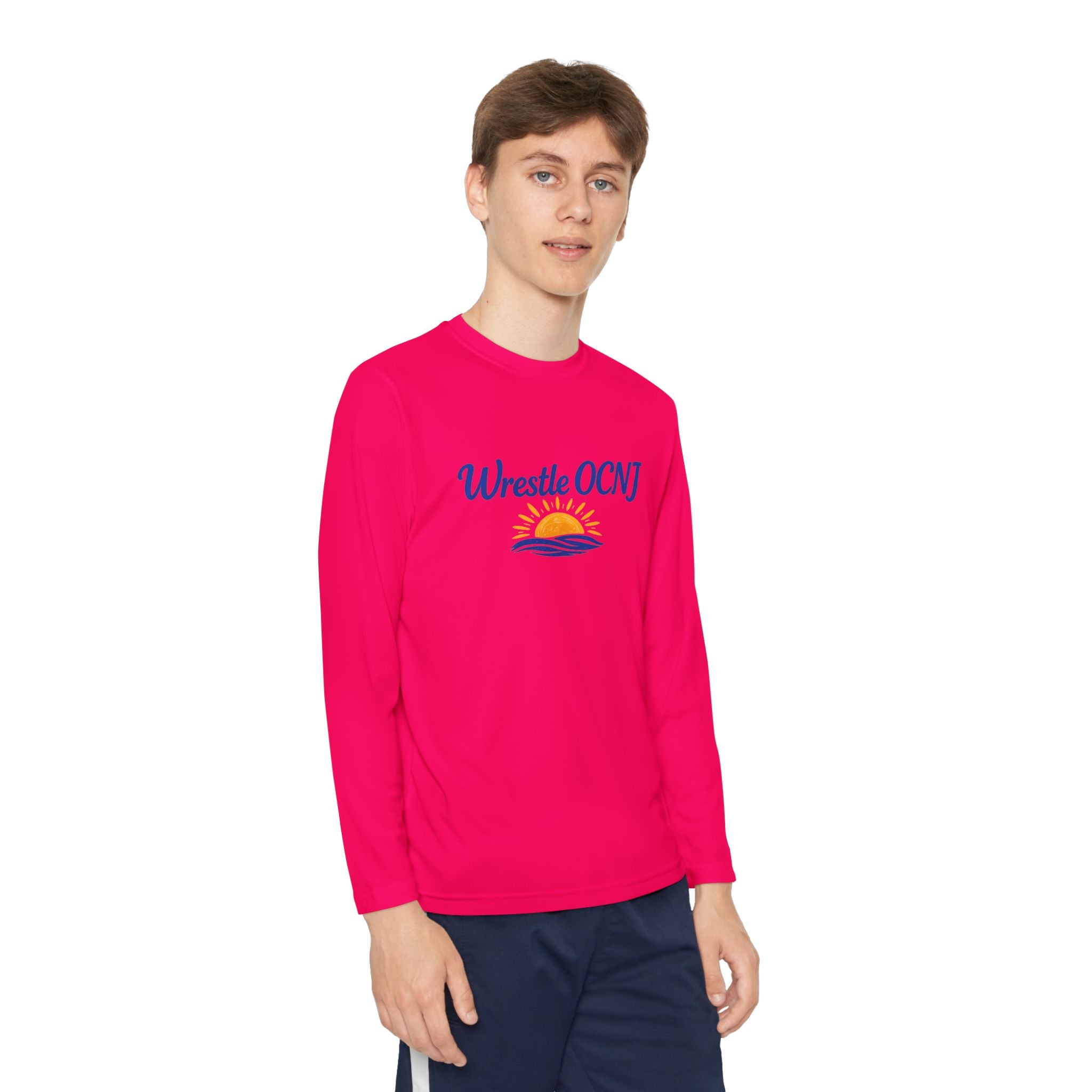YOUTH Long Sleeve "Wrestle OCNJ"