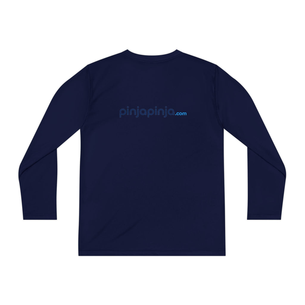 Youth Long Sleeve Tee — "American Pinner" Patriotic Competitor Shirt