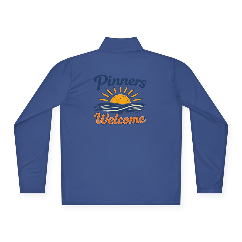 "Pinners Welcome" - Quarter-Zip Pullover