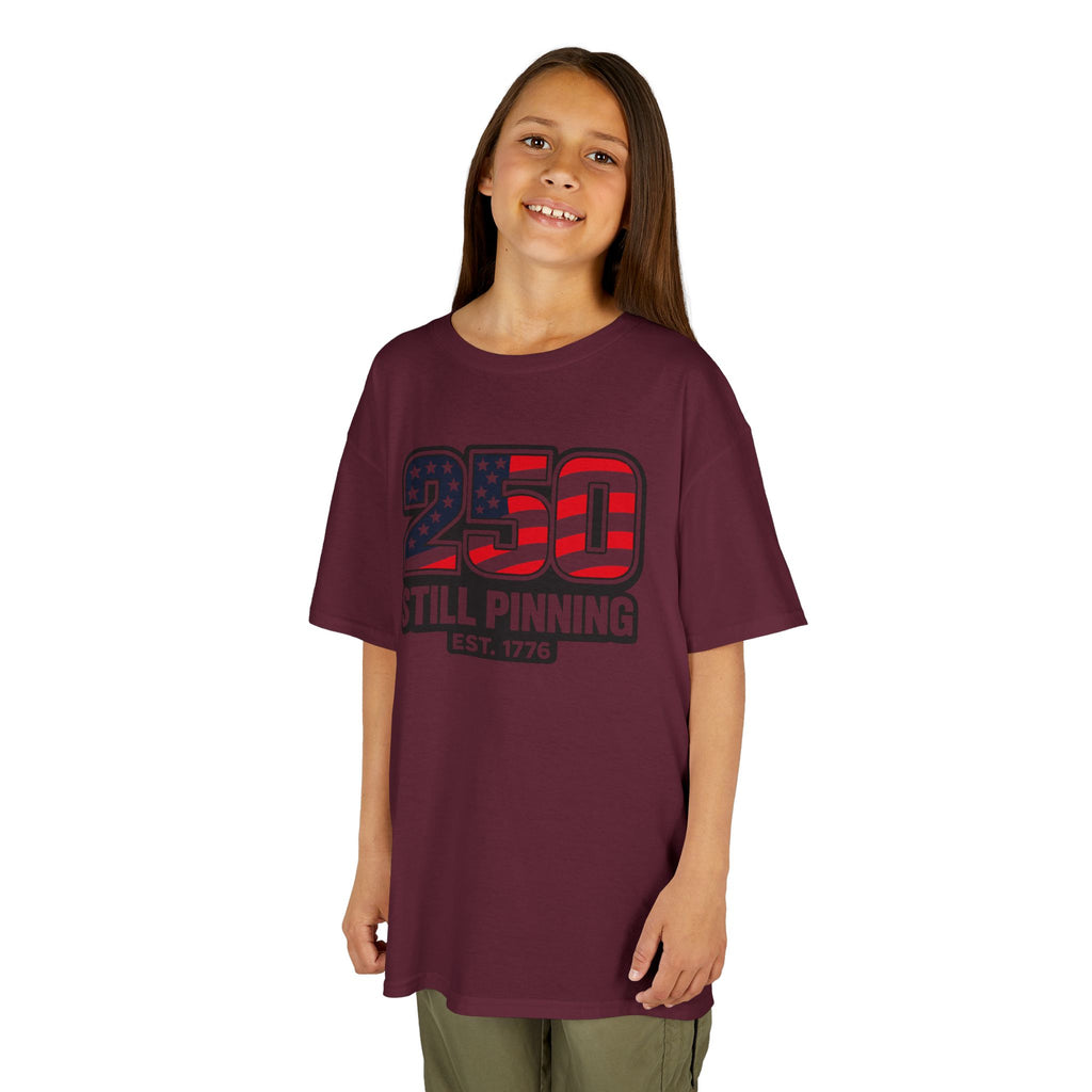Kids T-Shirt - "250 Still Pinning"