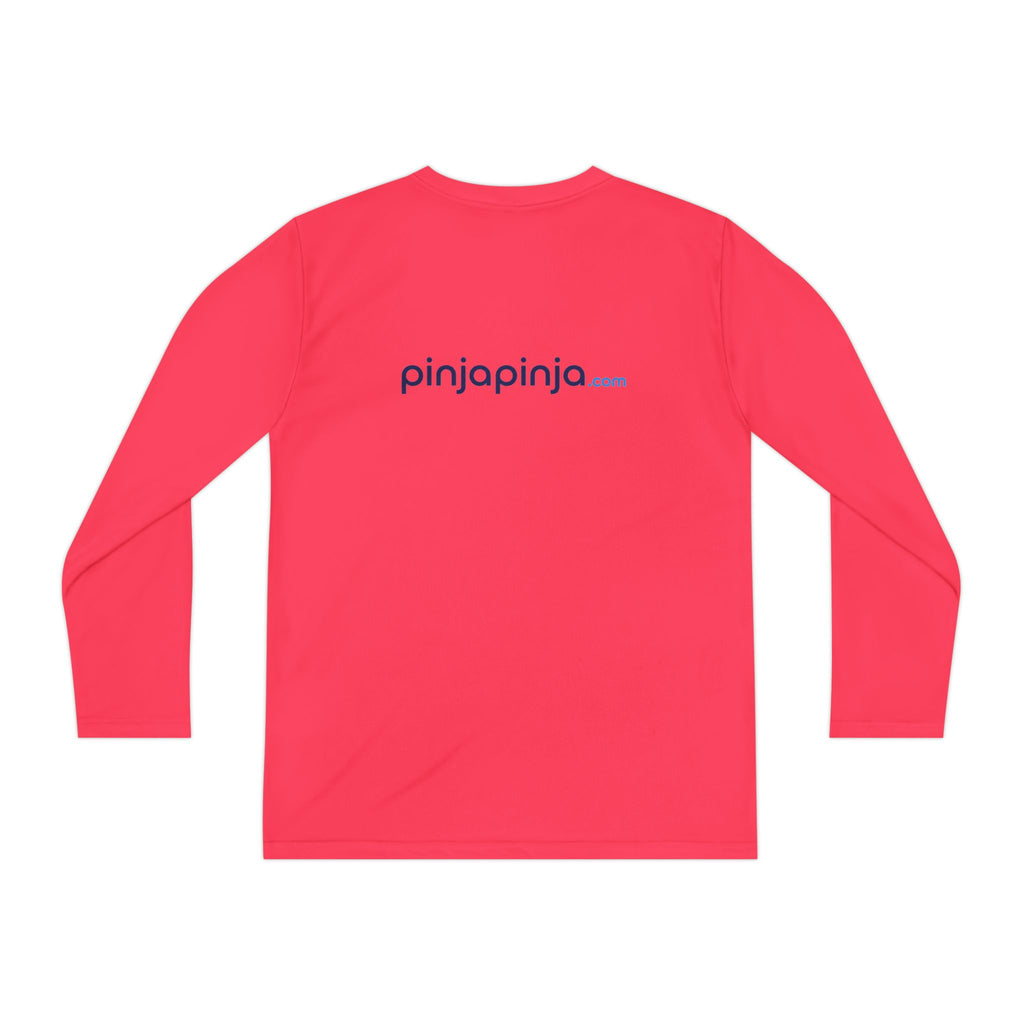 Youth Long Sleeve Tee — "American Pinner" Patriotic Competitor Shirt