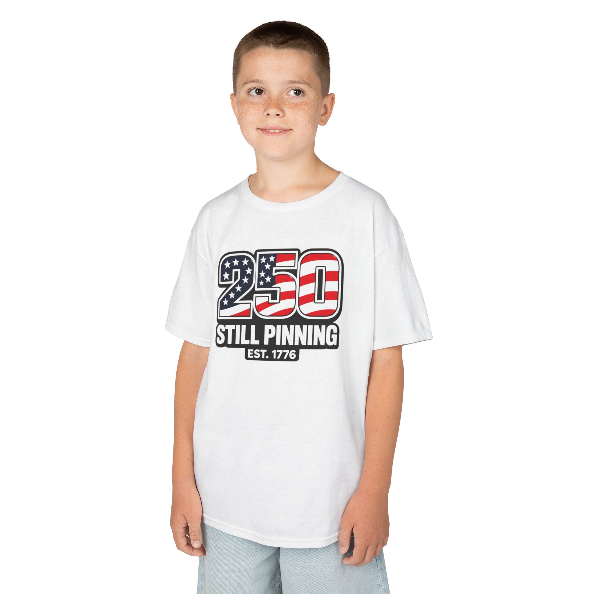 Kids T-Shirt - "250 Still Pinning"