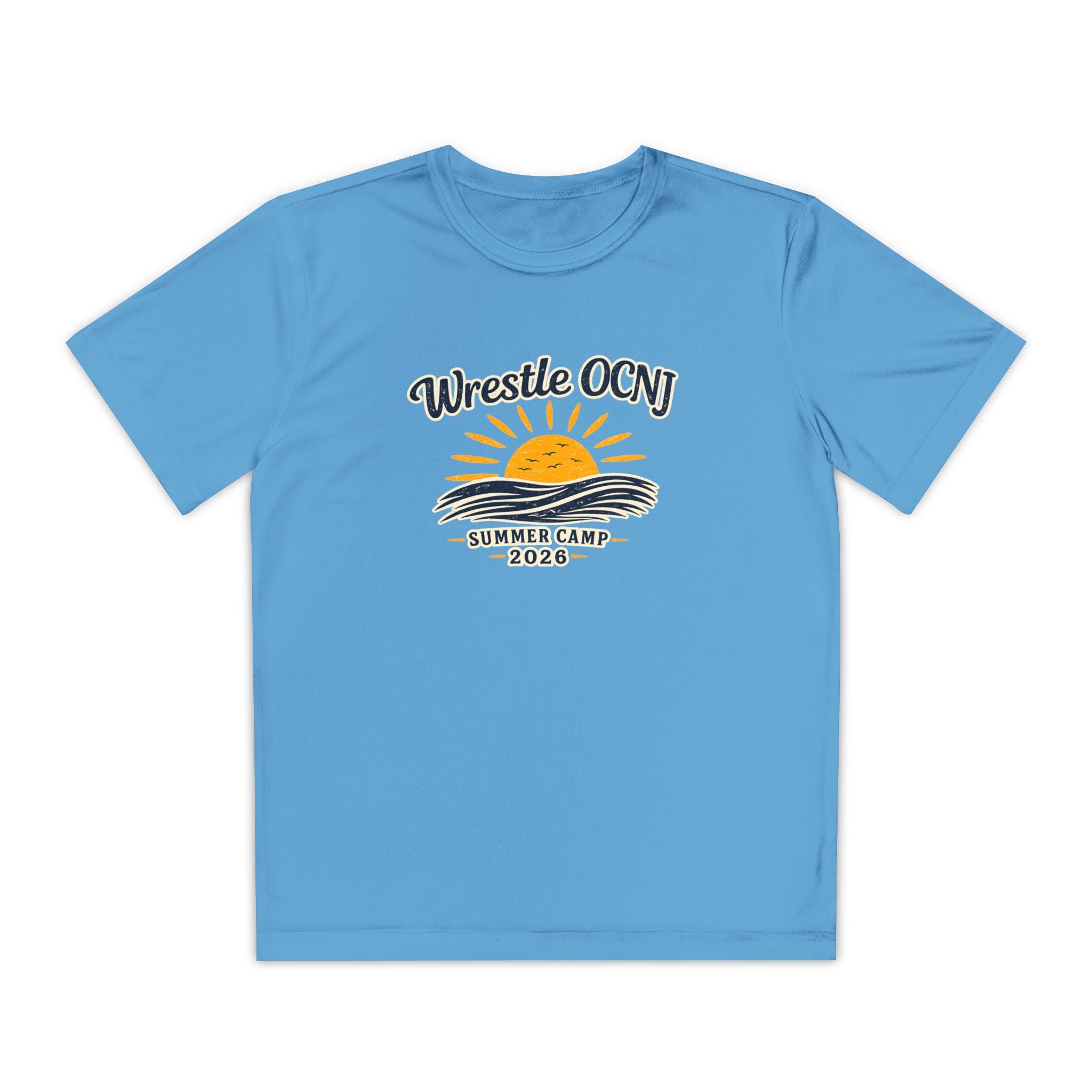 (BOYS) - Wrestle OCNJ Summer Camp 2026 Youth Camp T-Shirt