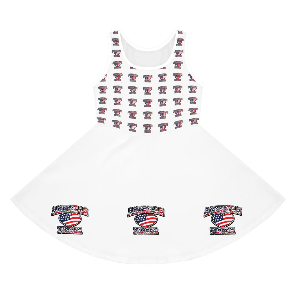 Girls' Sundress - "American Pinner" Design